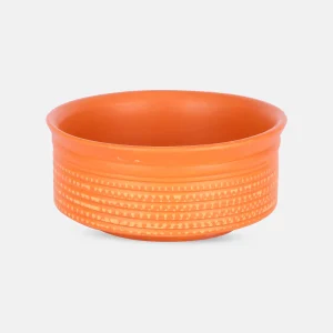 Handmade Clay Flower Shape Bowl